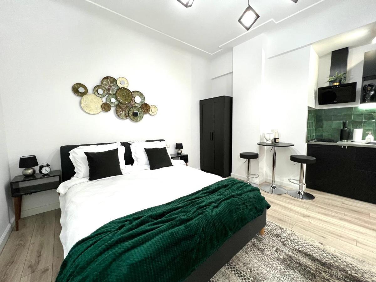 Green Spot - Premium Studio - Sanador Victoriei Bukurešť Exteriér fotografie